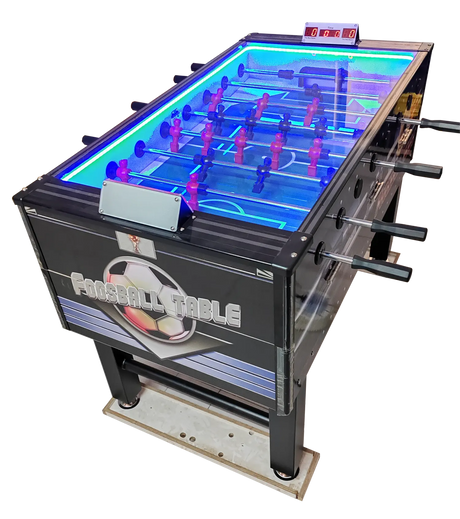 Elite Kickback | Electronic Foosball Arcade Cabinet – Soccer Sports Table Machine