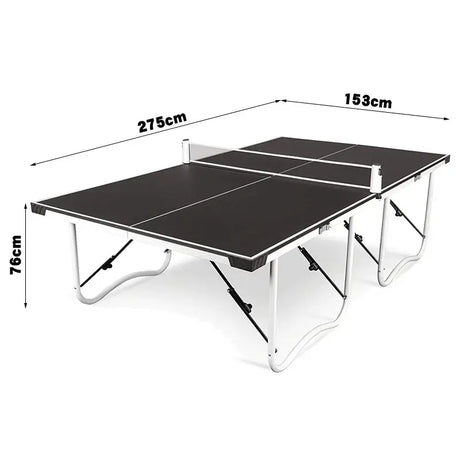 Elite Kickback | Folding Table Tennis Table with Wheels for Easy Transport