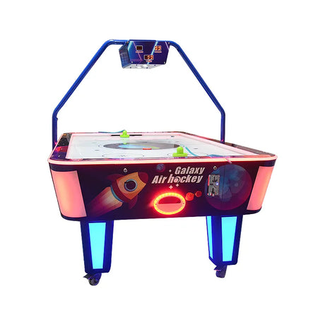 Elite Kickback | Luxury Coin-Operated Air Hockey Table – Large-Scale Arcade Game with Video Display